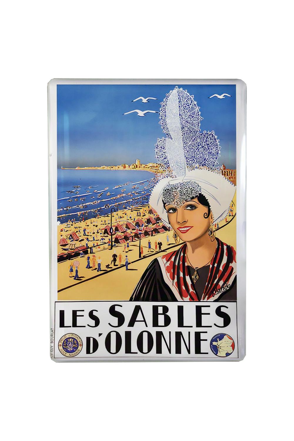 MAGNET LES SABLES D OLONNES FEMME