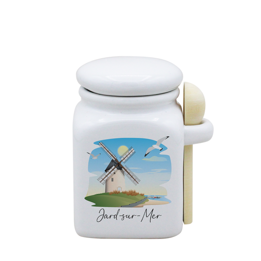 POT BLANC PM COUV. BLANC+CUIL. BOIS-JAMEMFD