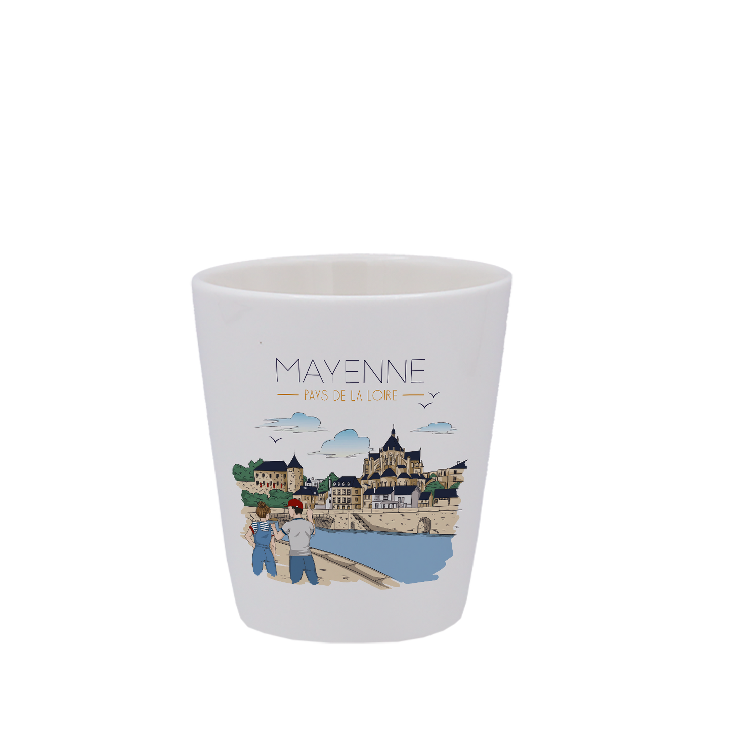 TASSE ESPRESSO BLANCHE S/ANSE-MAYENU