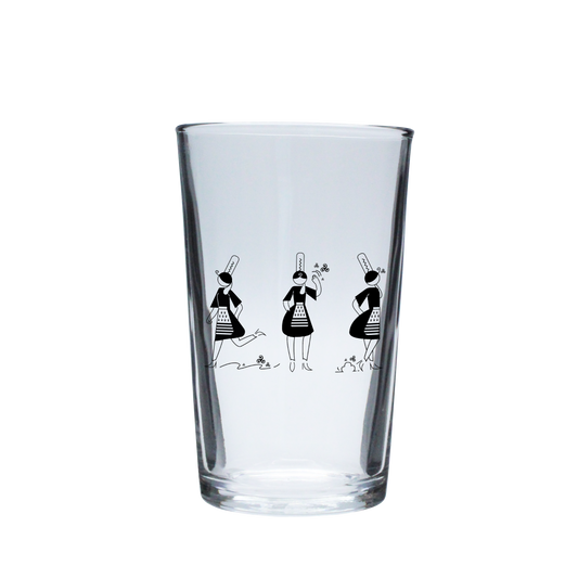 VERRE PM 33cl DURALEX - ARMELLE BIGOUDENE 3 PICTOS