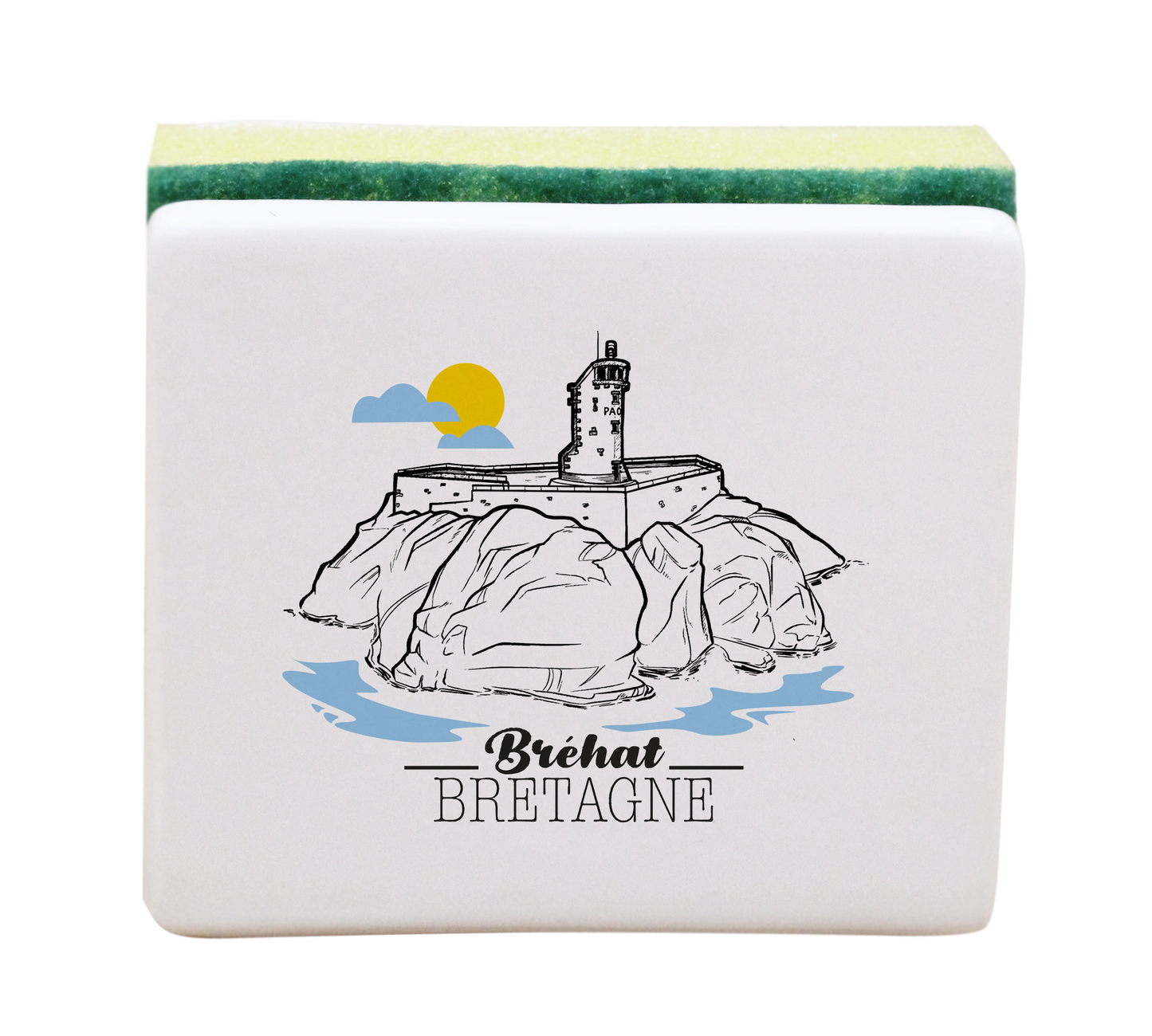 PORTE EPONGE BLANC-BREPAON