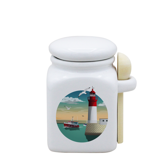 POT BLANC PM COUV. BLANC+CUIL. BOIS-PHARECHA