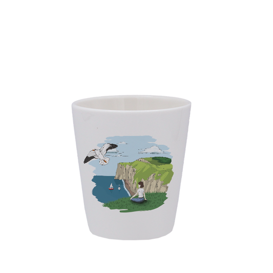 TASSE ESPRESSO BLANCHE S/ANSE-FALEFIL