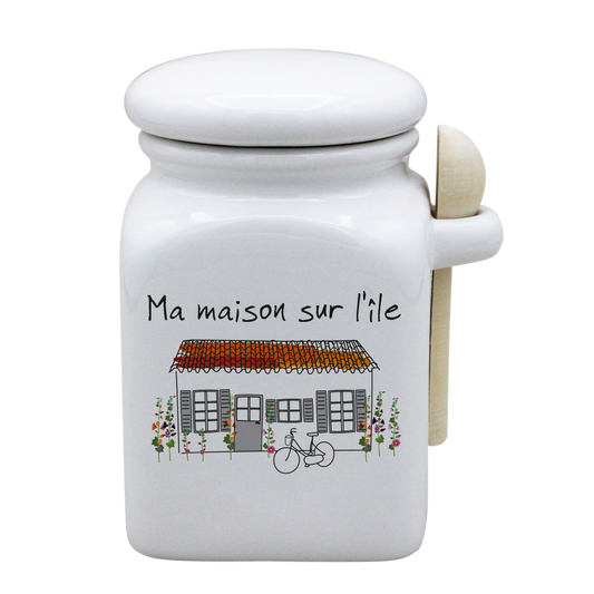 POT BLANC MM COUV. BLANC+CUIL. BOIS-MMASI