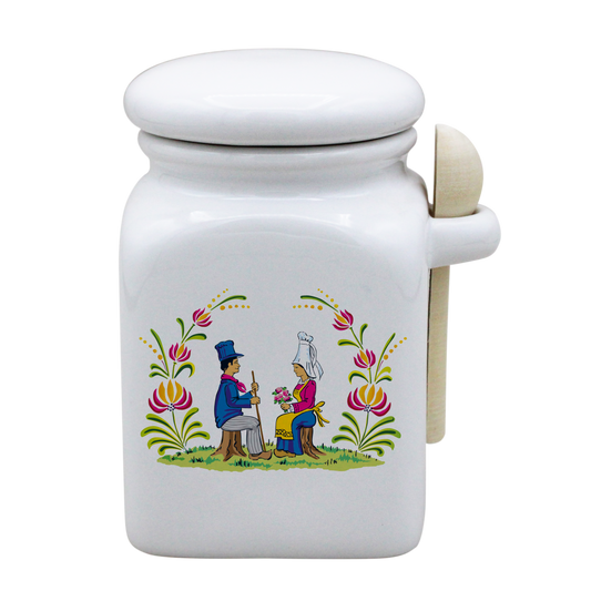 POT BLANC MM COUV. BLANC+CUIL. BOIS-RENOR