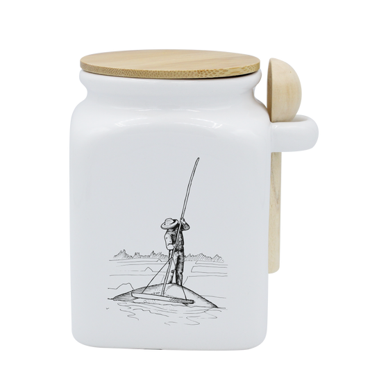 POT BLANC MM COUV. BAMBOO+CUIL. BOIS-PALUA