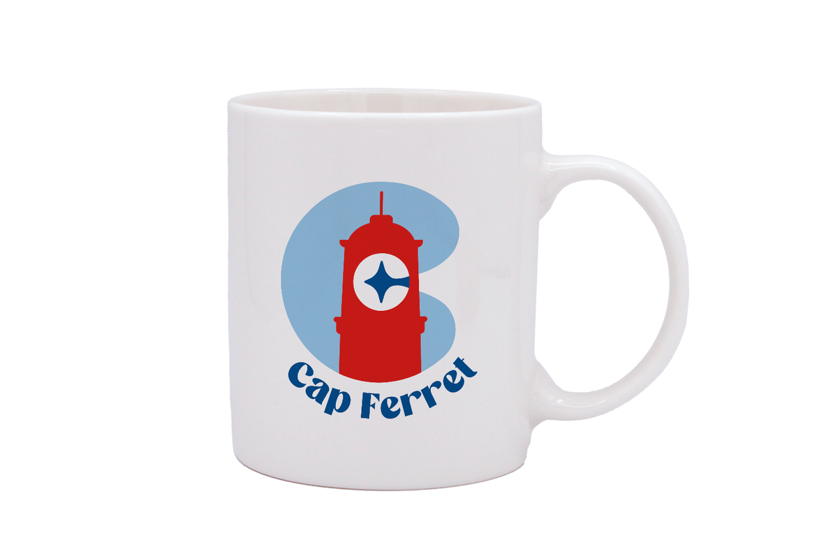 MUG DROIT BLANC - C CAP JOURNEE