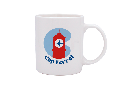 MUG DROIT BLANC - C CAP JOURNEE