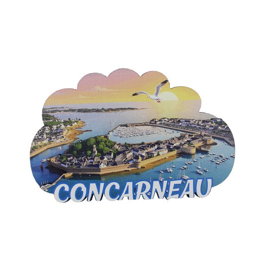 MAGNET CONCARNEAU VUE DU CIEL