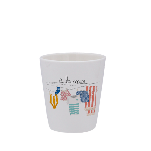 TASSE ESPRESSO BLANCHE S/ANSE-TRILINGE