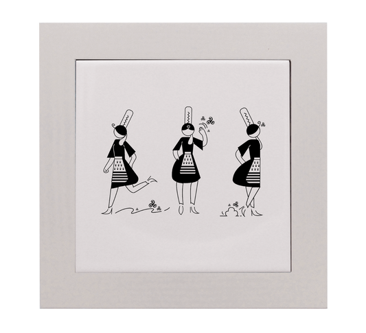 ENTOURAGE BOIS BEIGE-CARREAU FAIENCE 15x15 NU - ARMELLE BIGOUDENE 3 PICTOS