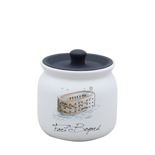 POT BLANC PM COUV. SILICONE GRIS-FOBOYD