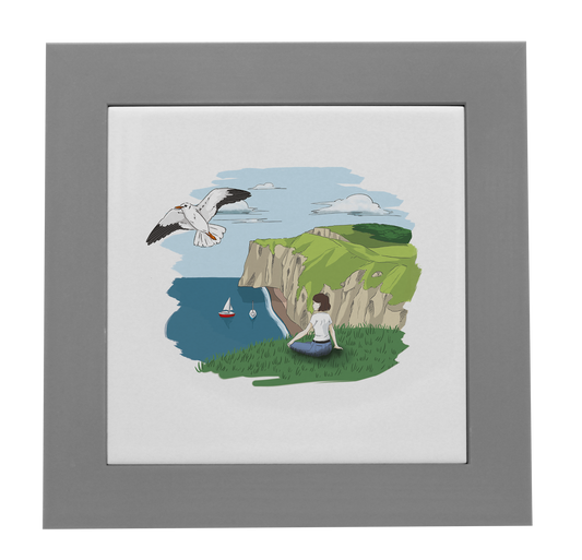 ENTOURAGE BOIS GRIS-CARREAU FAIENCE 15x15 NU-FALEFIL
