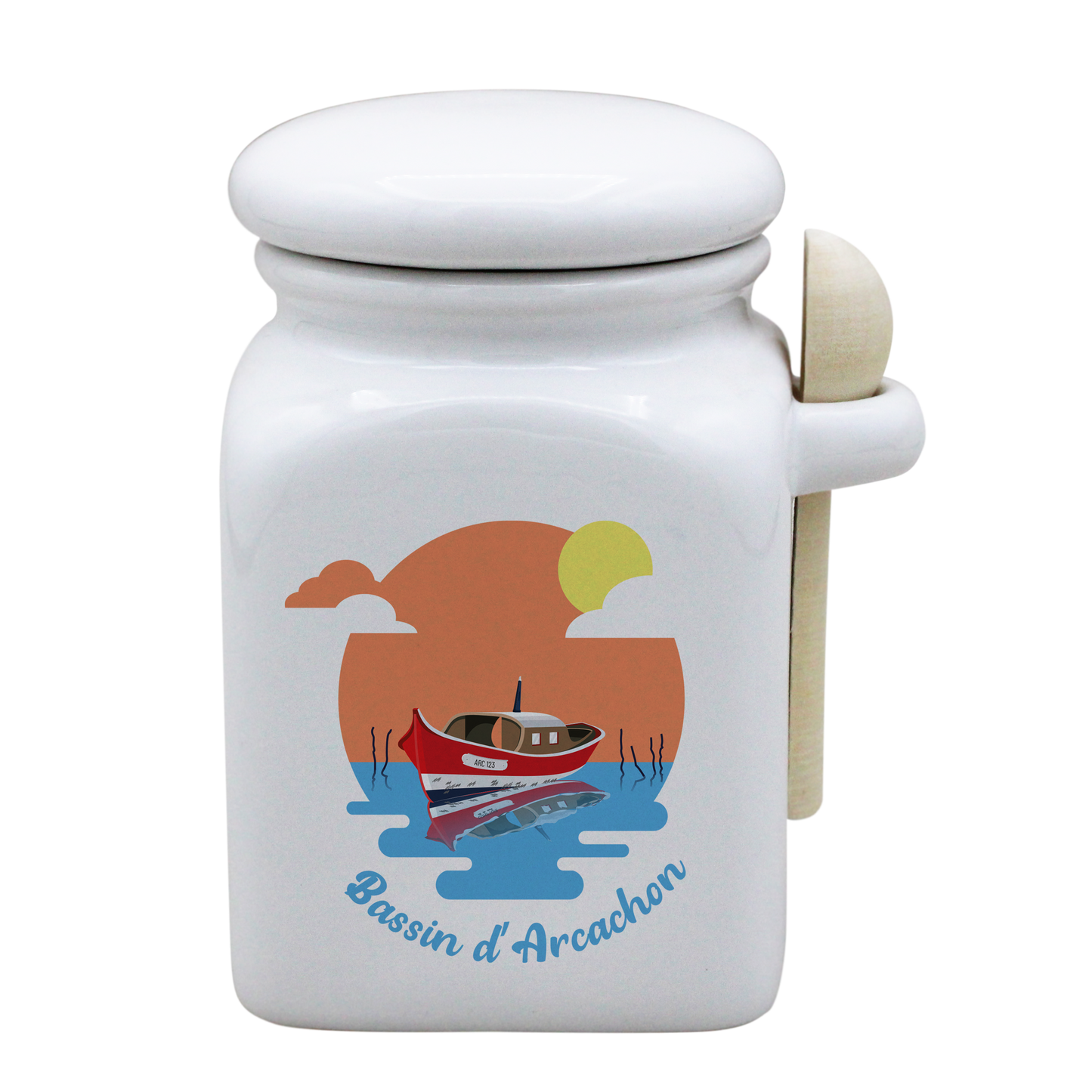 POT BLANC MM COUV. BLANC+CUIL. BOIS-BASSINPI