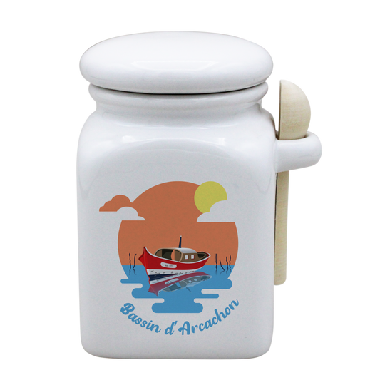 POT BLANC MM COUV. BLANC+CUIL. BOIS-BASSINPI