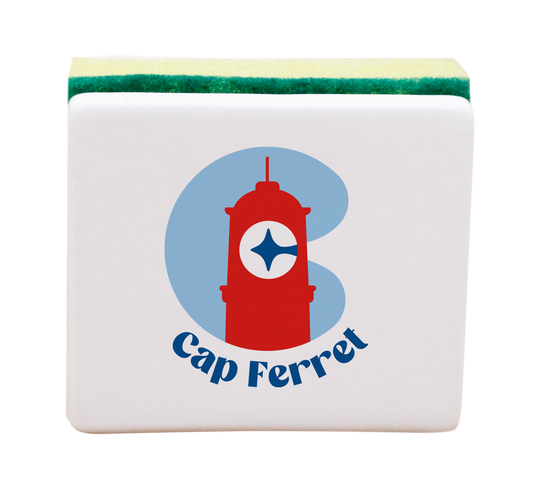 PORTE EPONGE BLANC - C CAP JOURNEE