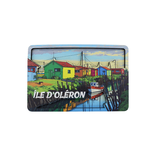 MAGNET OLERON CABANE BD