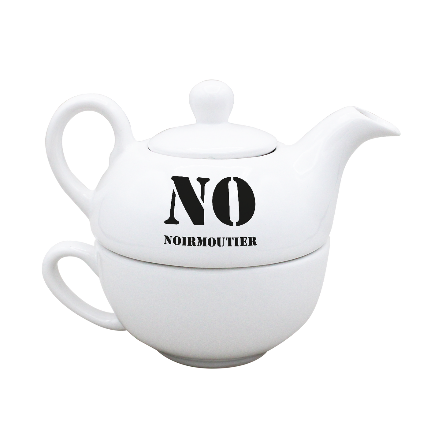 THEIERE SOLITAIRE BLANCHE-NOIRNO