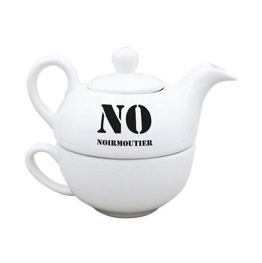 THEIERE SOLITAIRE BLANCHE-NOIRNO