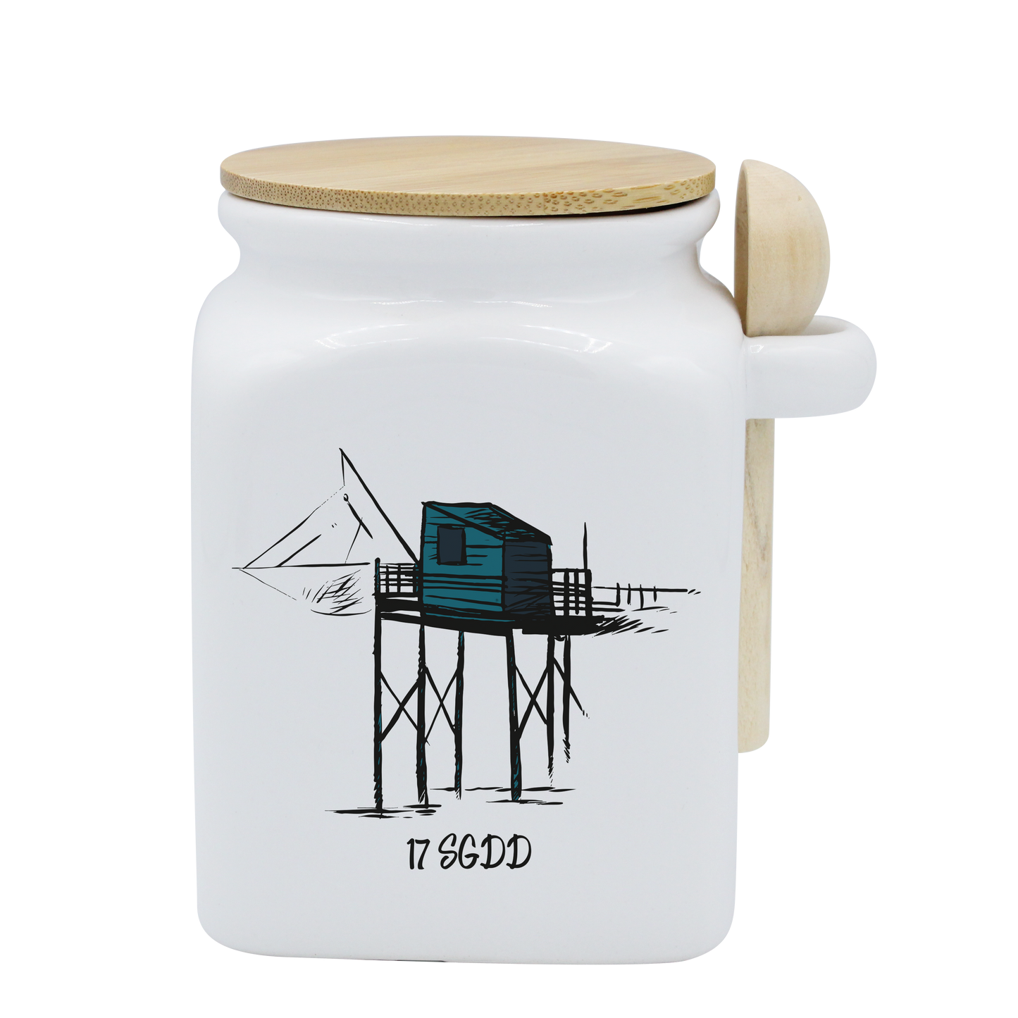 POT BLANC MM COUV. BAMBOO+CUIL. BOIS-CARBLE17