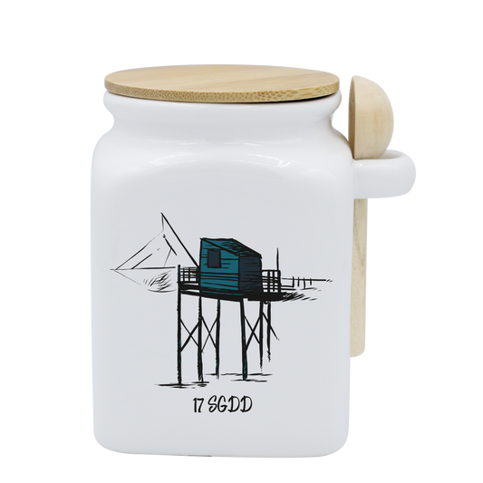 POT BLANC MM COUV. BAMBOO+CUIL. BOIS-CARBLE17