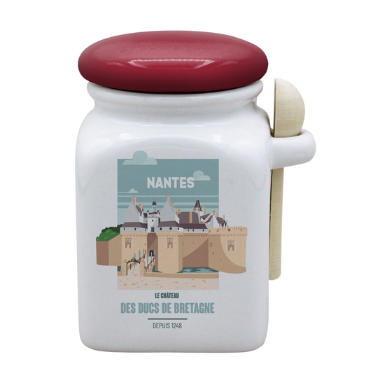 POT BLANC MM COUV. ROUGE+CUIL. BOIS-NTECHATO