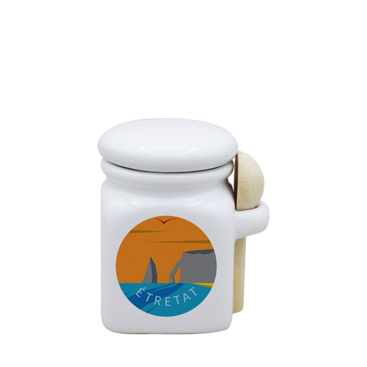 POT BLANC MINI COUV. BLANC+CUIL. BOIS-SPECALVA