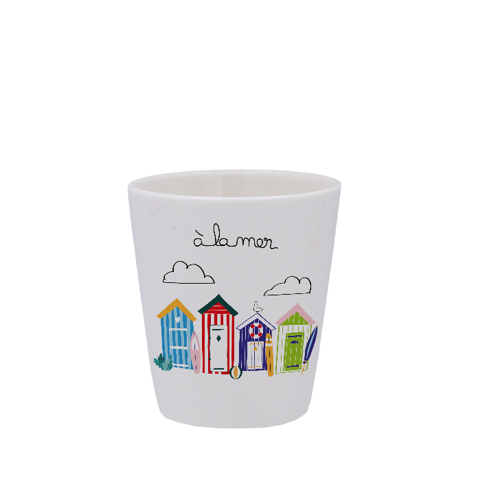 TASSE ESPRESSO BLANCHE S/ANSE - A LA MER CABINES