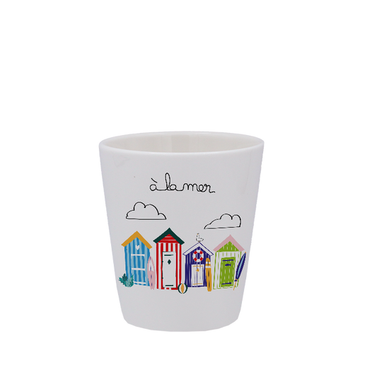 TASSE ESPRESSO BLANCHE S/ANSE - A LA MER CABINES