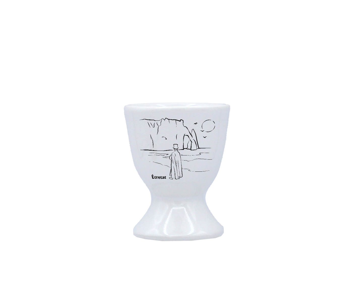 COQUETIER BLANC - DECOR ARSENE LUPIN SPE ROSE DES VENTS