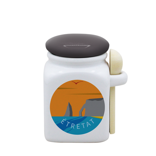 POT BLANC PM COUV. GRIS+CUIL. BOIS-SPECALVA