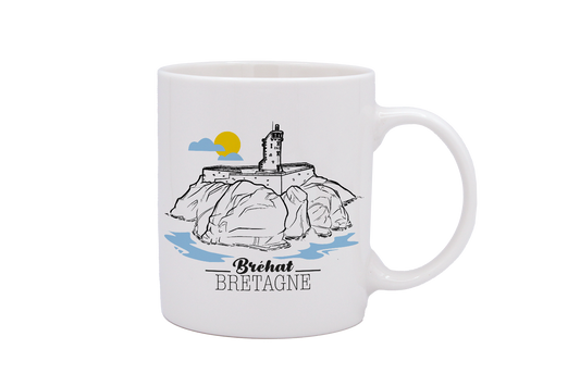 MUG DROIT BLANC-BREPAON