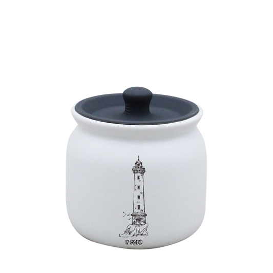 POT BLANC PM COUV. SILICONE GRIS - PHARE SPE BO ET BON