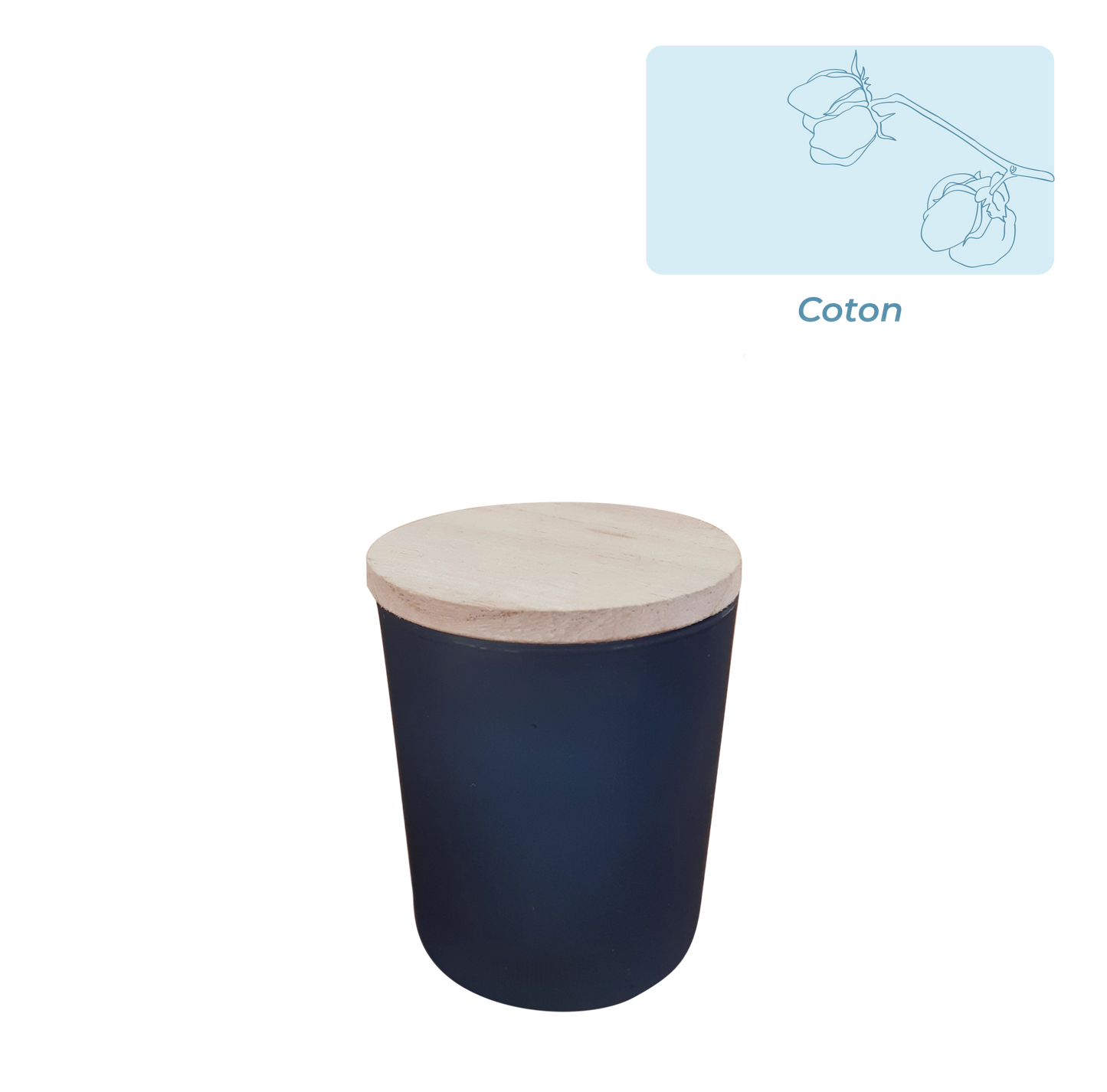 BOUGIE 60gr cire parfum Coton
