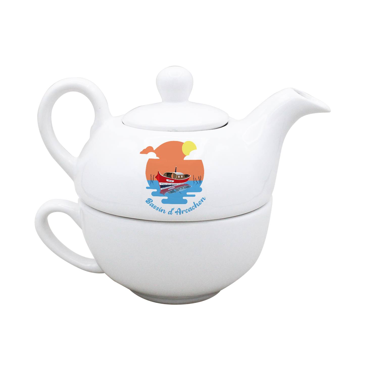 THEIERE SOLITAIRE BLANCHE-BASSINPI