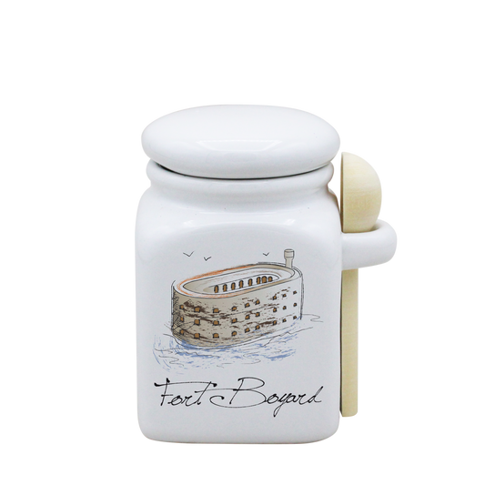 POT BLANC PM COUV. BLANC+CUIL. BOIS-FOBOYD