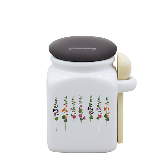 POT BLANC PM COUV. GRIS+CUIL. BOIS-ROTRE