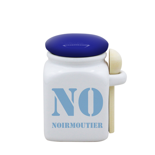 POT BLANC PM COUV. BLEU+CUIL. BOIS-NOIRNOT