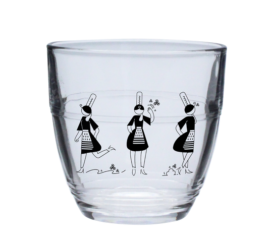 VERRE GIGOGNE PM 16cl DURALEX - ARMELLE BIGOUDENE 3 PICTOS