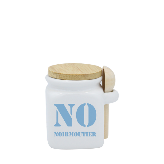 POT BLANC MINI COUV. BAMBOO+CUIL. BOIS-NOIRNOT