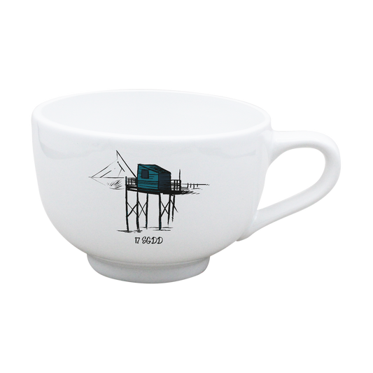 BOL JUMBO BLANC-CARBLE17