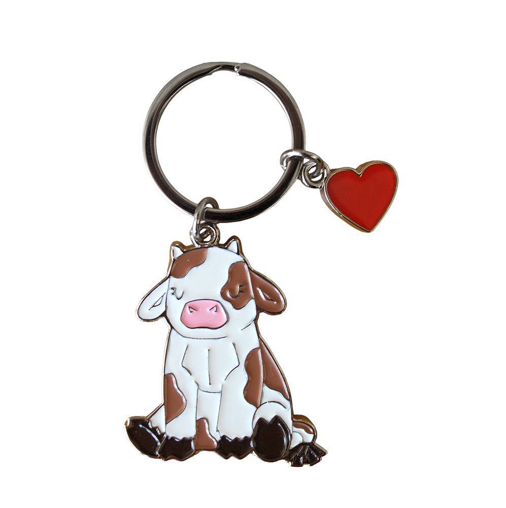 PORTE CLÉS VACHE NORMANDE