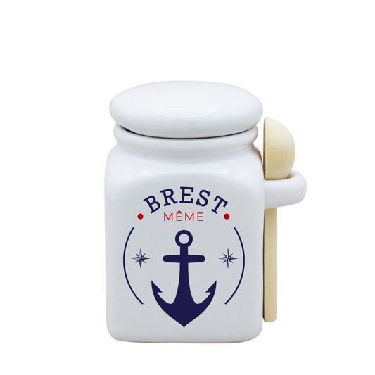 POT BLANC PM COUV. BLANC+CUIL. BOIS-RBBRESTM