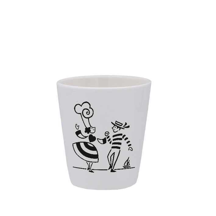 TASSE ESPRESSO BLANCHE S/ANSE-LDANS