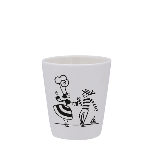 TASSE ESPRESSO BLANCHE S/ANSE-LDANS