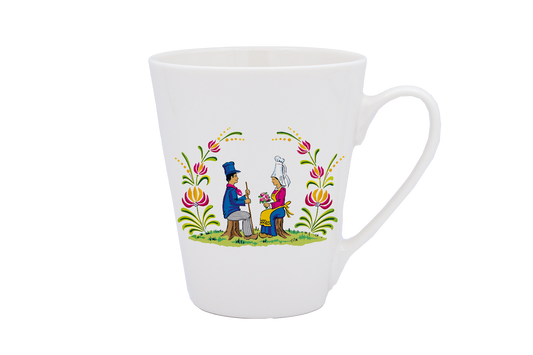 MUG CONIQUE BLANC-RENOR