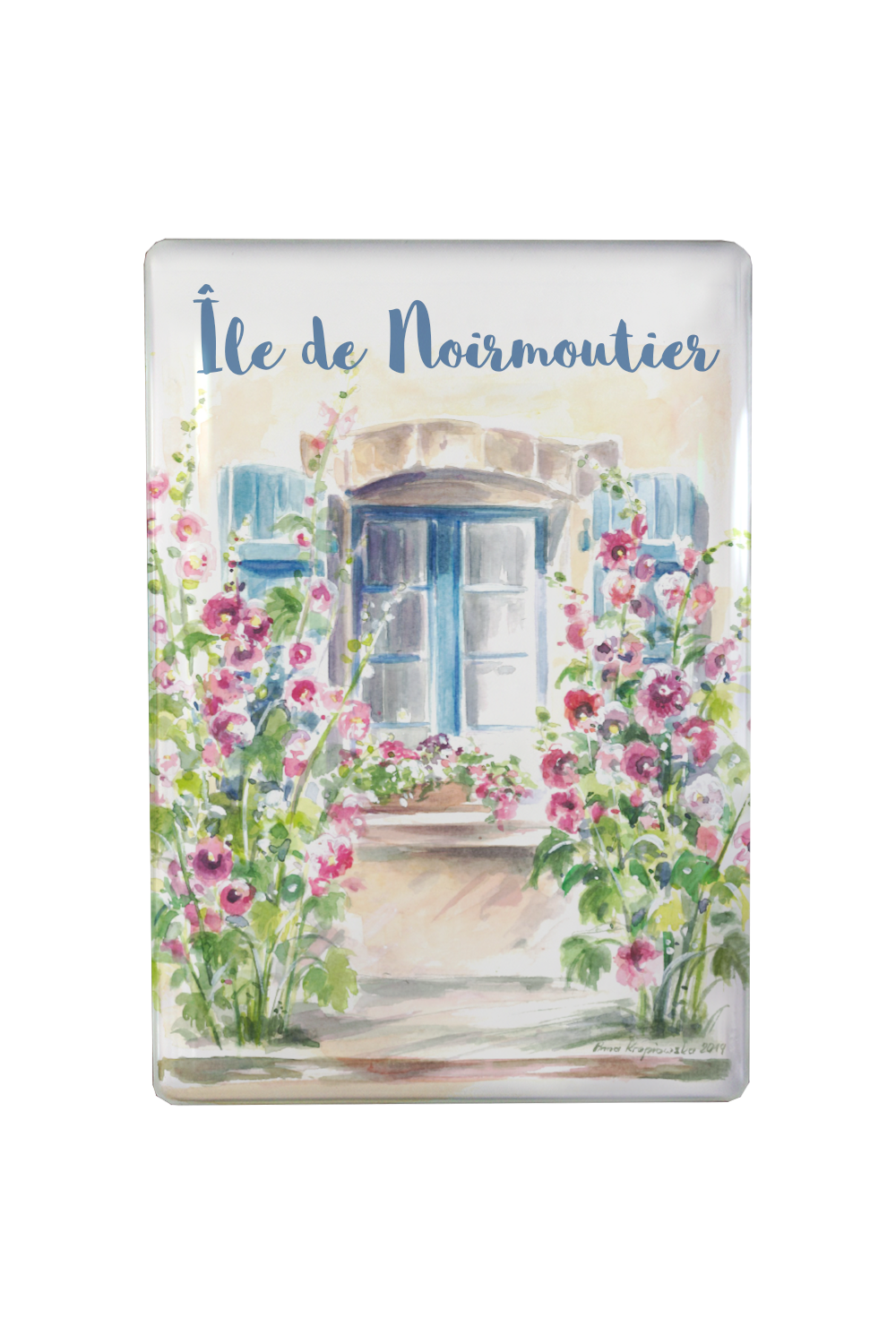 MAGNET NOIRMOUTIER AQUARELLE FENETRE