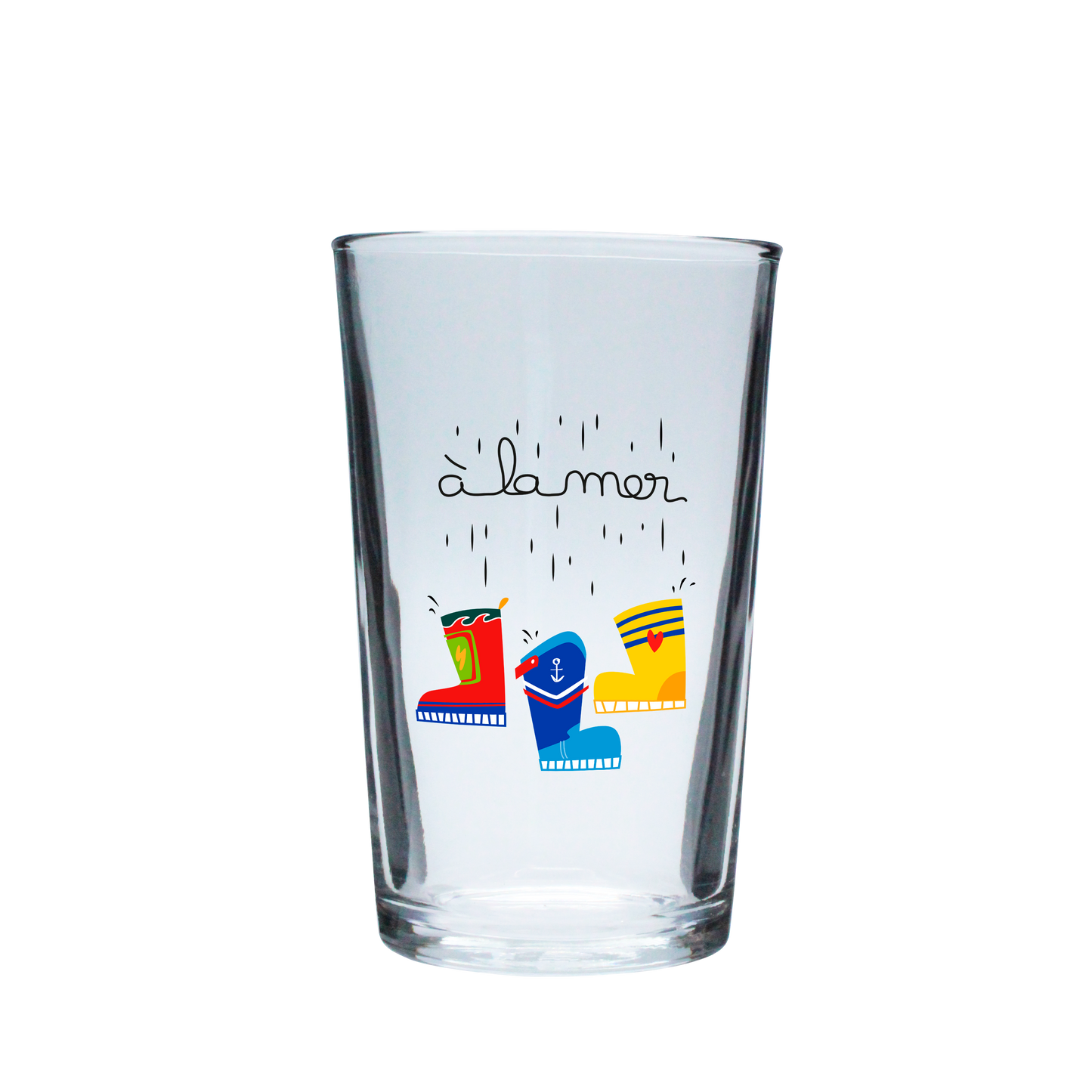 VERRE PM 33cl DURALEX-A LA MER BOTTES