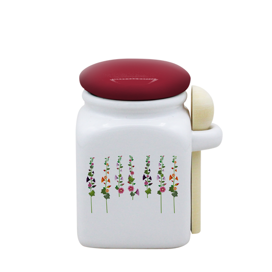 POT BLANC PM COUV. ROUGE+CUIL. BOIS-ROTRE