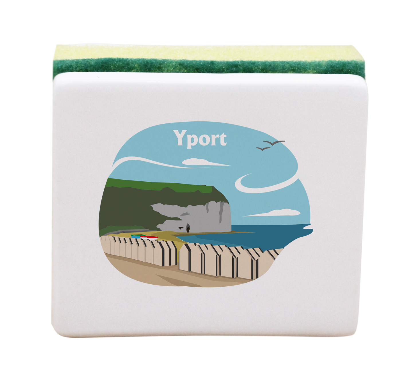 PORTE EPONGE BLANC-FYPORT